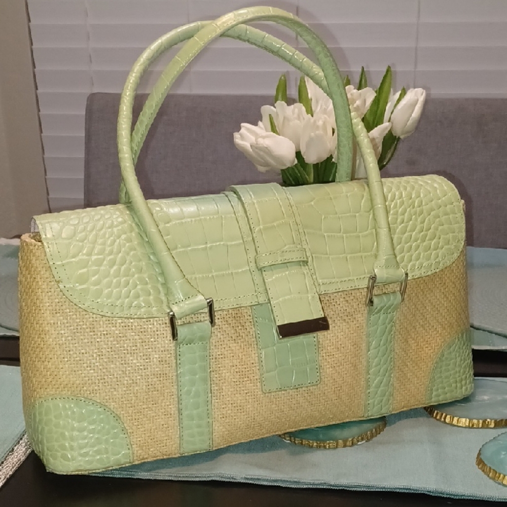 Preston & York Green Tea Handbag